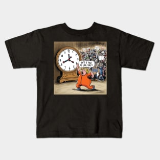 isn't it past your jail time Kids T-Shirt